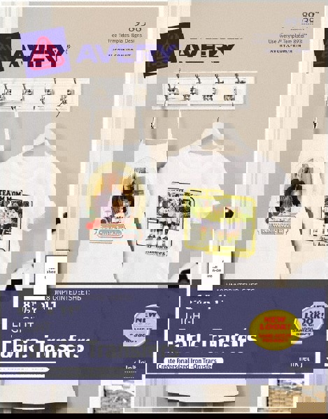 Fabric Transfers, 8.5 X 11, White, 18/pack